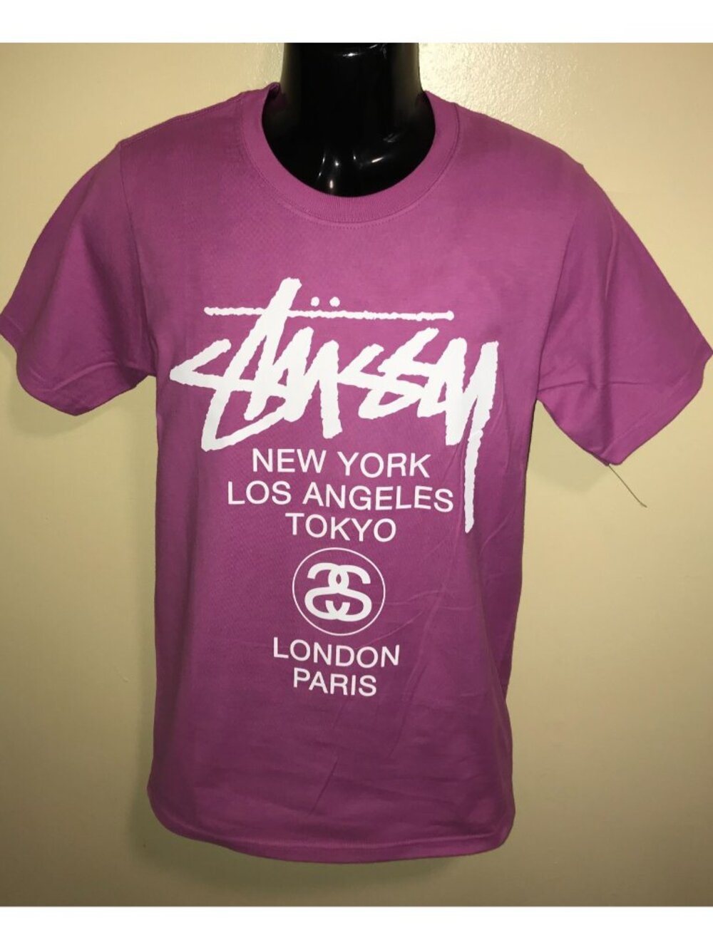 Men's Stussy World Tour Short Sleeve T-shirt